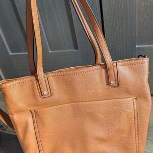 LC Lauren Conrad Tan Tote Bag